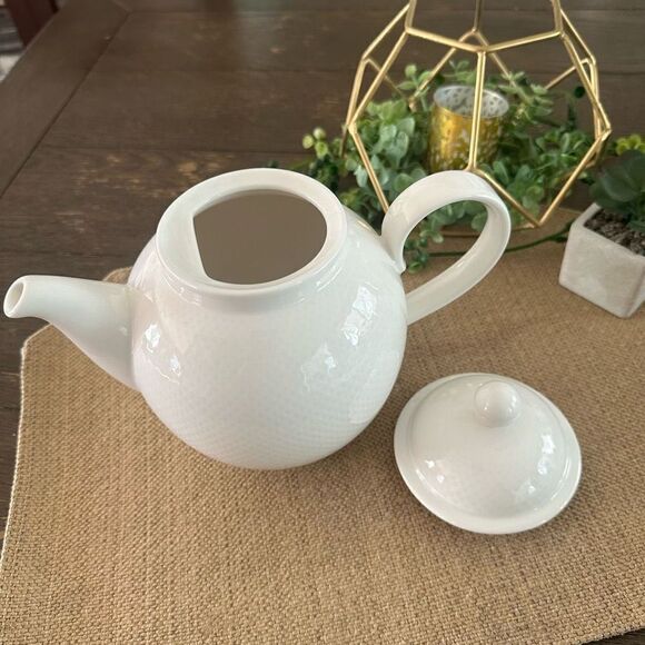 VILLEROY & BOCH Luxembourg Tipo Blue Coffee / Tea Pot & Lid Fine Vilbo China - Picture 2 of 8